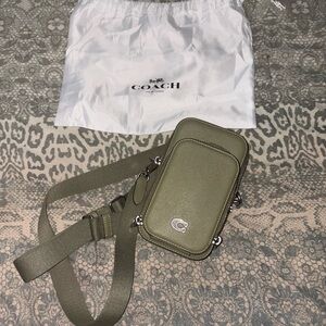Coach Sage Green Crossbody Bag